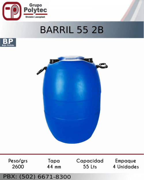 Barril 55 litros - Bidones - Toneles