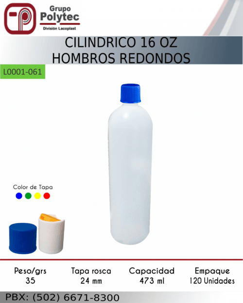 cilindrico-16-oz-hombros-dedondos-venta-distribuidor-bote-lacoplast-envases-plasticos-polytec-fabrica-guatemala-honduras-costa-rica-panama-el-salvador-colombia-mexico
