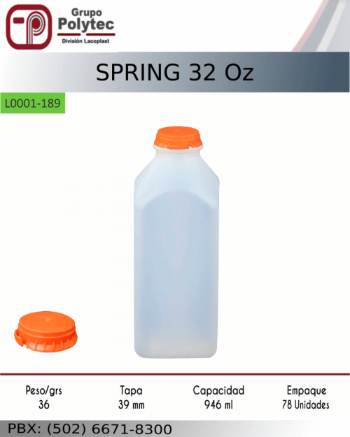 spring-32-oz-jugo-agua-venta-distribuidor-litro-lacoplast-envases-plasticos-polytec-fabrica-guatemala-honduras-costa-rica-panama-el-salvador-colombia-mexico